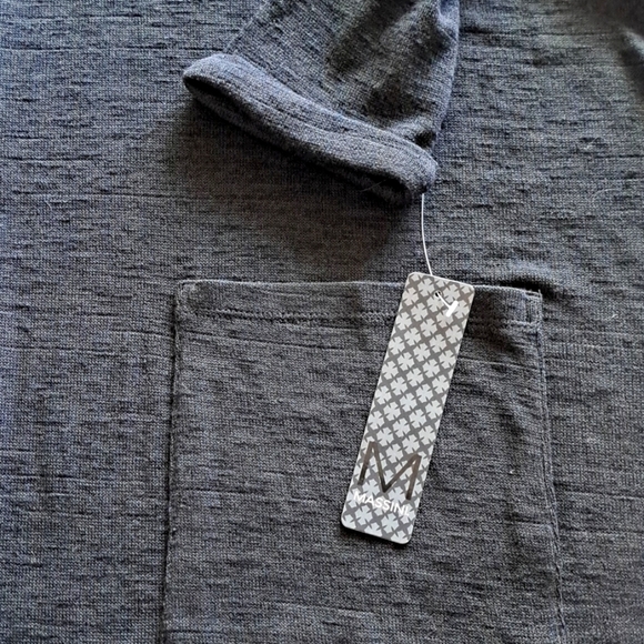 Massini Black Long Open Cardigan Size 3X - Picture 6 of 6